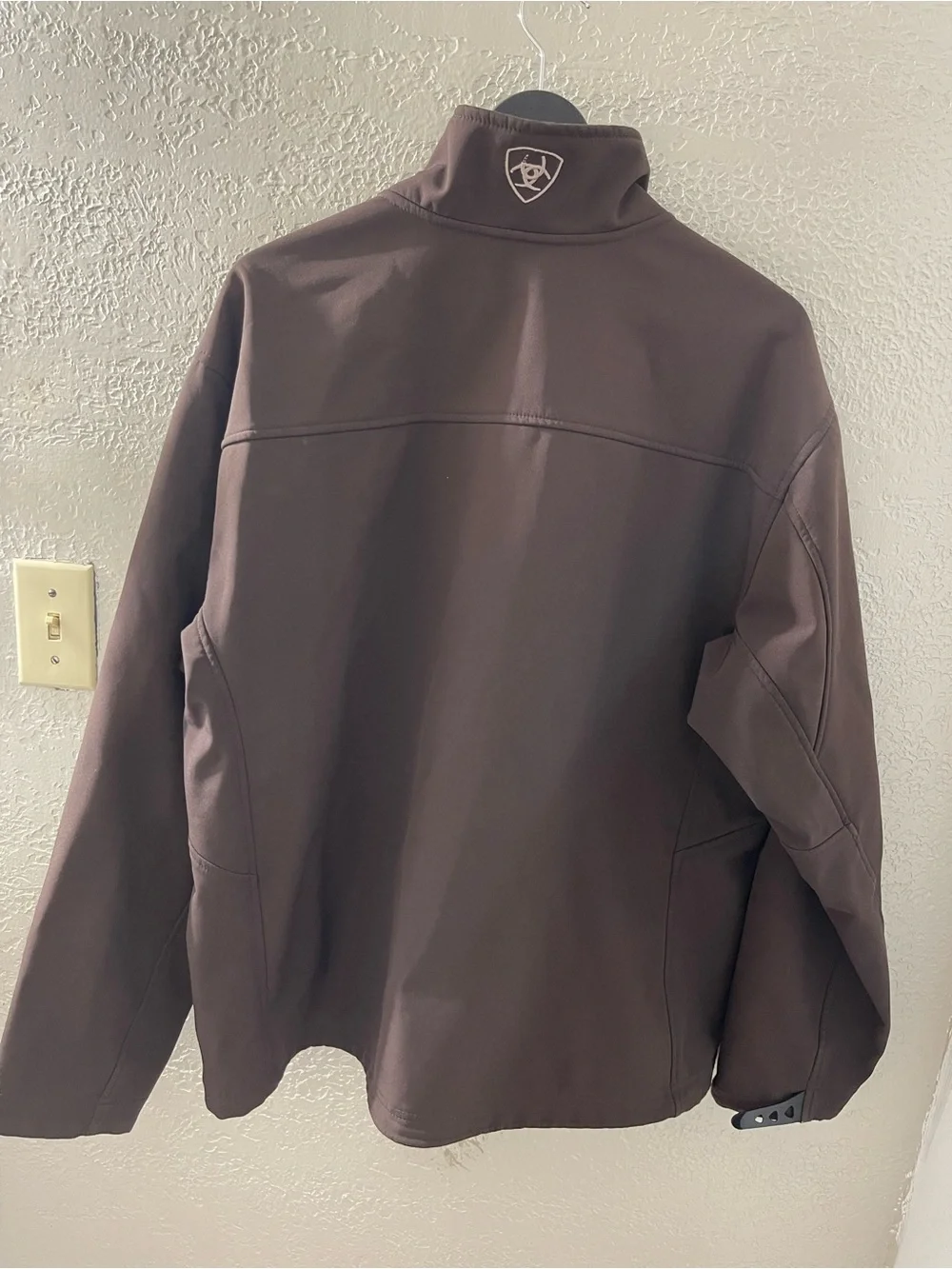 Ariat Men's Dark Brown Softshell Windbreaker Jacket